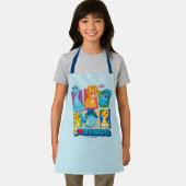 Tablier Dino Ranch | Dinosaure amusant et coloré (Insitu)