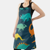 Tablier Dinosaur Adventure : Papier peint de la crèche pou (Insitu)