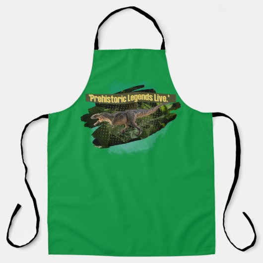Tablier dinosaure (Recto)