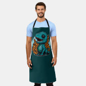 Tablier Dinosaure Bébé mignon (Porté)