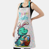 Tablier Dinosaure de lapin de Pâques (Insitu)