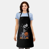 Tablier Dinosaure d'Halloween Spooky Saurus (Porté)
