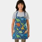 Tablier Dinosaures colorés (Insitu)