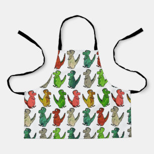 Tablier Dinosaures colorés Enfants