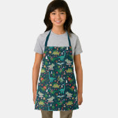 Tablier Dinosaures festifs Motif de Noël (Insitu)