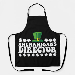 Tablier Directeur de Shenanigans Groovy Saint-Patrick irla