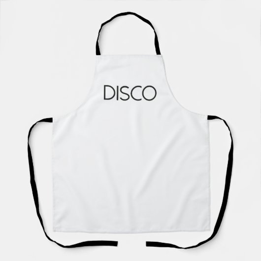 Tablier DISCO Dancing (Recto)