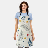 Tablier Diseño floral (Porté)