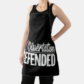 Tablier Dissertation Défendu Doctorat Diplômé (Insitu)