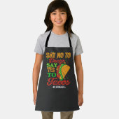 Tablier Dites non aux drogues Dites oui aux tactiques (Insitu)