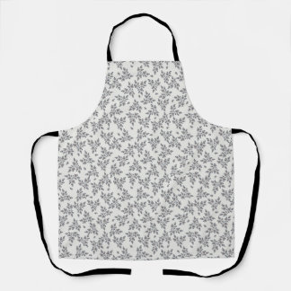 Tablier Ditsy Florals in Grey