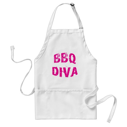 Tablier Diva de BBQ (Devant)