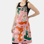 Tablier Divers motif bottes de cowboy (Insitu)