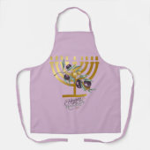 Tablier Divertissement Hanukkah joyeux (Recto)
