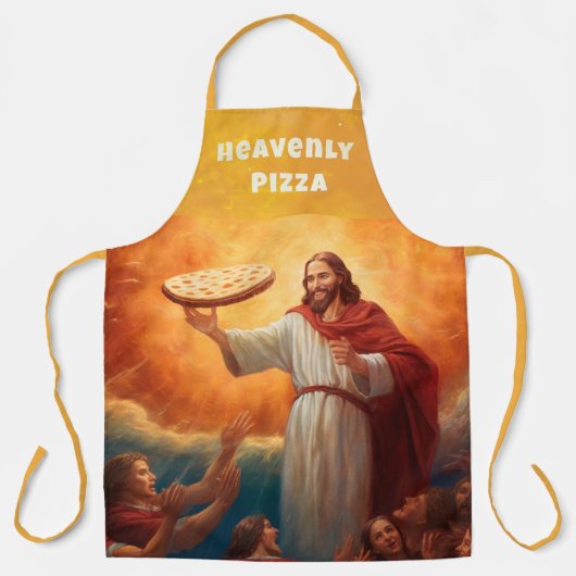 Tablier Divin Délice de Pizza (Recto)