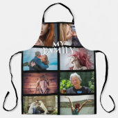 Tablier DO-IT-YOURSELF 8 photos personnalisées collage d'i (Recto)