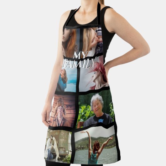 Tablier DO-IT-YOURSELF 8 photos personnalisées collage d'i (Insitu)