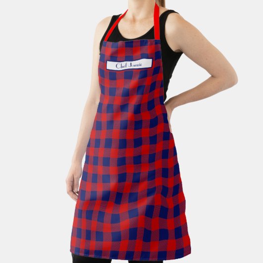 Tablier do-it-yourself Arrière - plan Red Navy Buffalo Che (Insitu)