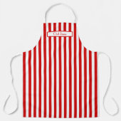 Tablier do-it-yourself Couleurs Verticale Bleu Rouge Blanc (Recto)