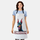 Tablier Doberman Dobie Doby Dobermann Chien Zombie Hallowe (Porté)