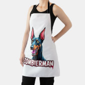 Tablier Doberman Dobie Doby Dobermann Chien Zombie Hallowe (Insitu)