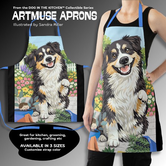 Tablier DOBRO Australian Shepherd  All-Over Print Apron