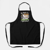 Tablier Dog Ate My Homework - Apprendre le devis allemand (Recto)