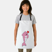 Tablier Dolphin Love Heart (Insitu)