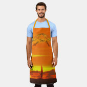 Tablier Dolphins Sailboat Sunset 1300 (Porté)