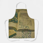 Tablier Don pour amoureux de bibliothèque (Recto)