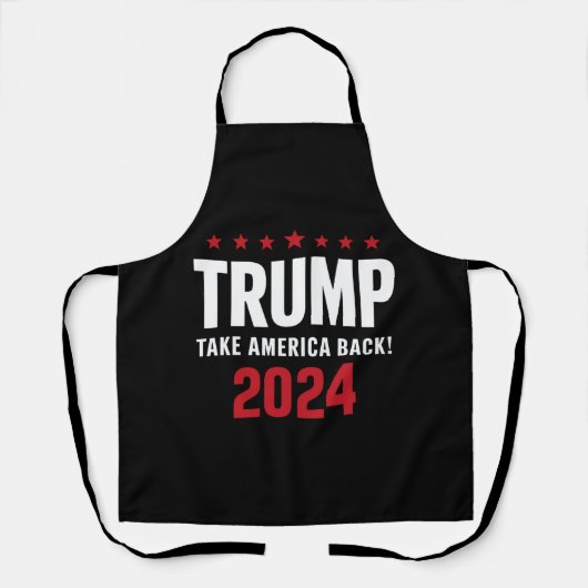 Tablier Donald Trump 2024 redonne l'élection américaine (Recto)