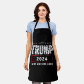 Tablier Donald Trump 2024 redonne l'élection américaine (Porté)