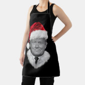 Tablier Donald Trump Christmas Funny Santa Hat Don (Insitu)