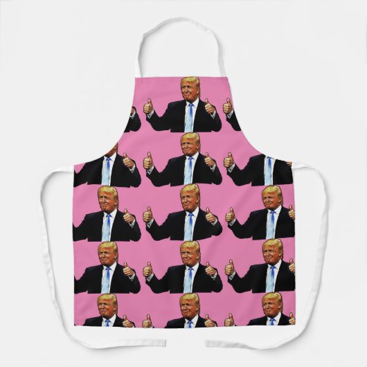 TABLIER DONALD TRUMP KITCHEN APRON (Recto)