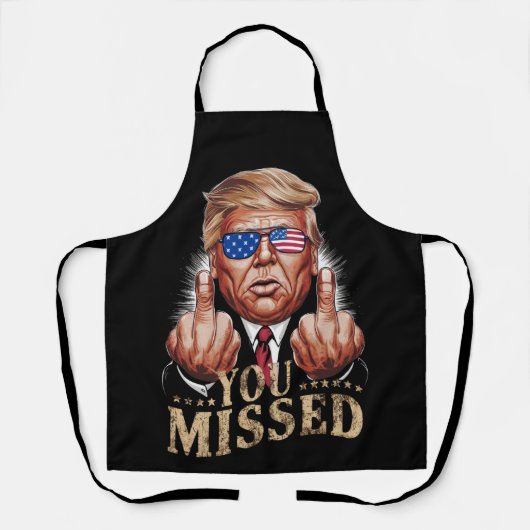 Tablier Donald Trump - L'élection américaine vous a manqué (Recto)