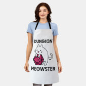 Tablier Donjon Meowster Chat Drôle (Porté)