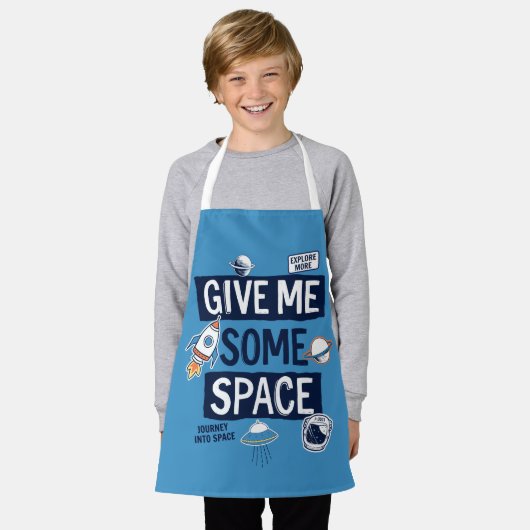 Tablier Donne-Moi De L'Espace (Porté)