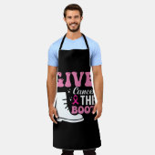 Tablier donner le cancer de la botte conscience du cancer  (Porté)