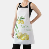 Tablier Donnez à maman un citron jaune pincé (Insitu)