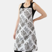 Tablier Donnez vos preuves ne soyez pas nerveux pays des m (Insitu)