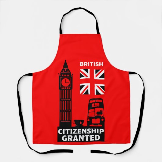 Tablier Dons de citoyenneté britannique (Recto)