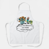 Tablier Don't Be Afraid To Let YOUR Crayon Speak! (Recto)