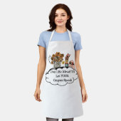 Tablier Don't Be Afraid To Let YOUR Crayon Speak! (Porté)