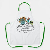 Tablier Don't Be Afraid To Let YOUR Crayon Speak! (Recto)