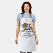 Tablier Don't Be Afraid To Let YOUR Crayon Speak! (Porté)