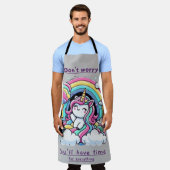 Tablier Don't Worry, You'll Have Time for Everything"  (Porté)