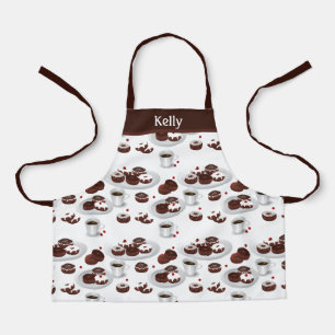 Tablier Donut Baker Nom personnalisé Apron Enfants