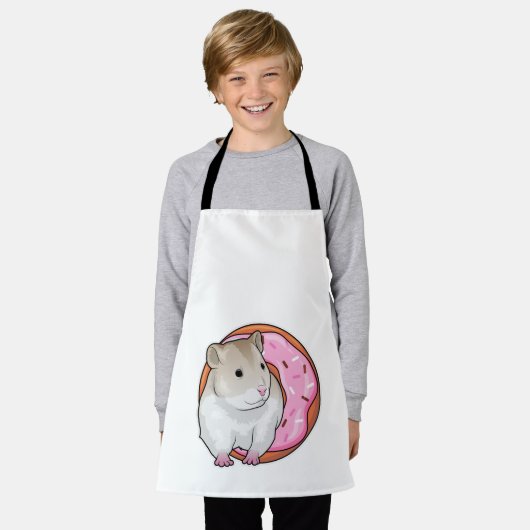 Tablier Donut Hamster (Porté)