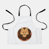 Tablier Donut renard (Recto)