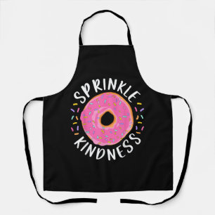 Tablier Donut Sprinkle Kindness Funny Girls Femmes Doughnu